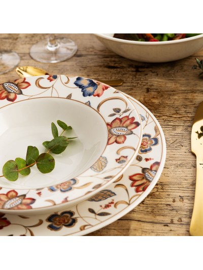 Tableware Queen´s By Churchill Jacobean Multicolour Ceramic 12 Pieces