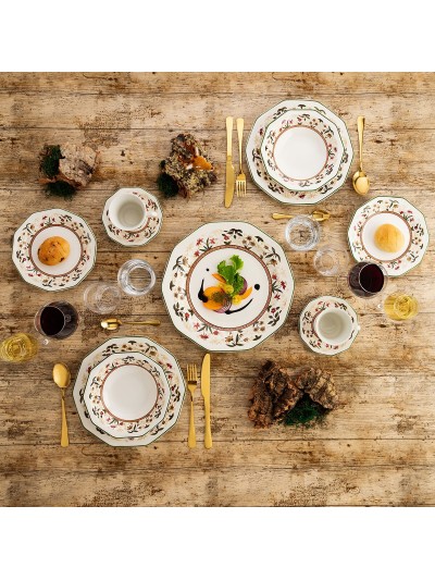 Tableware Queen´s By Churchill Assam Multicolour Ceramic 12 Pieces