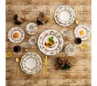 Tableware Queen´s By Churchill Assam Multicolour Ceramic 12 Pieces