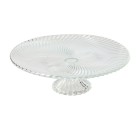 Flat Plate Home ESPRIT Transparent Crystal 31 x 31 x 9,5 cm