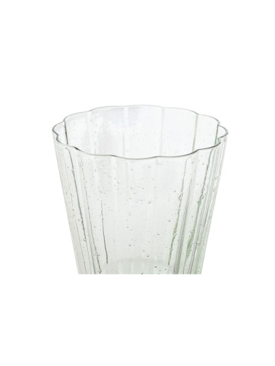 Set de Copas Home ESPRIT Verde Cristal 285 ml 8,4 x 8,4 x 16,4 cm (6 Unidades)