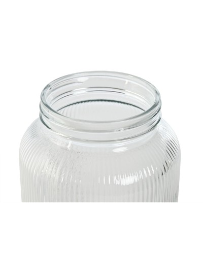 Water Dispenser Home ESPRIT Transparent Metal Silicone Crystal ABS 15 x 20 x 23 cm