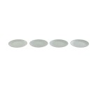 Set de Platos Home ESPRIT Verde Gres Mandala Árabe 19,8 x 19,8 x 2 cm