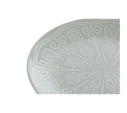 Plate set Home ESPRIT Green Stoneware Mandala Arab 19,8 x 19,8 x 2 cm