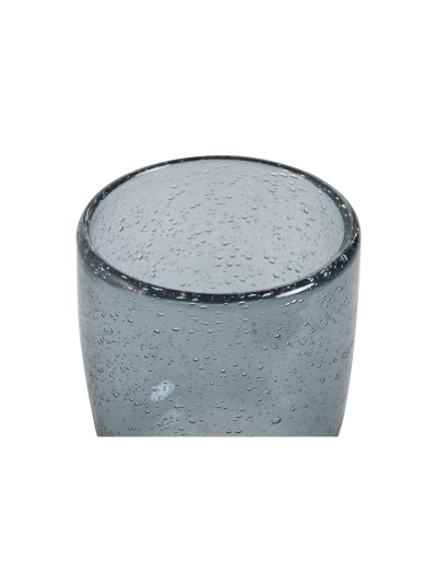 Set of cups Home ESPRIT Blue Crystal 300 ml 8 x 8 x 14 cm (6 Units)