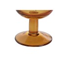 Set of cups Home ESPRIT Amber Crystal 300 ml 8 x 8 x 14 cm (6 Units)