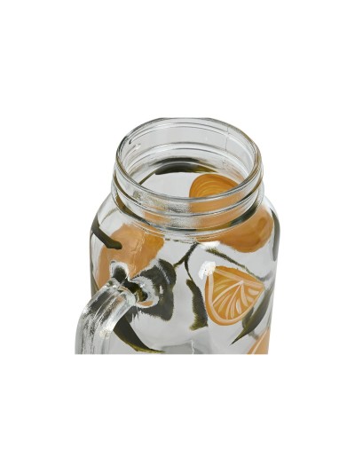 Jug Home ESPRIT Yellow Stainless steel Crystal