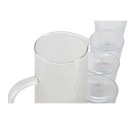 Set de Vasos Home ESPRIT Transparente Polipropileno Vidrio de Borosilicato 245 ml