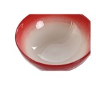 Cuenco Home ESPRIT Rojo Gres Moderno 15,4 x 15,4 x 6 cm
