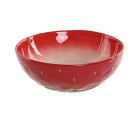 Bowl Home ESPRIT Red Stoneware Modern 19,3 x 19,3 x 7 cm