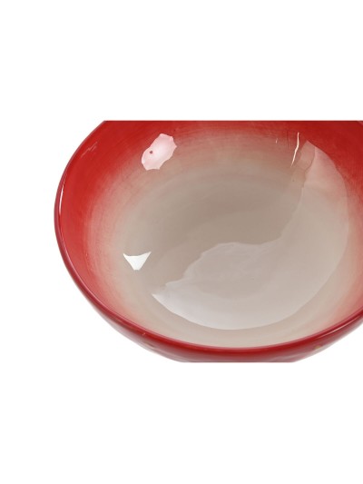 Bowl Home ESPRIT Red Stoneware Modern 19,3 x 19,3 x 7 cm