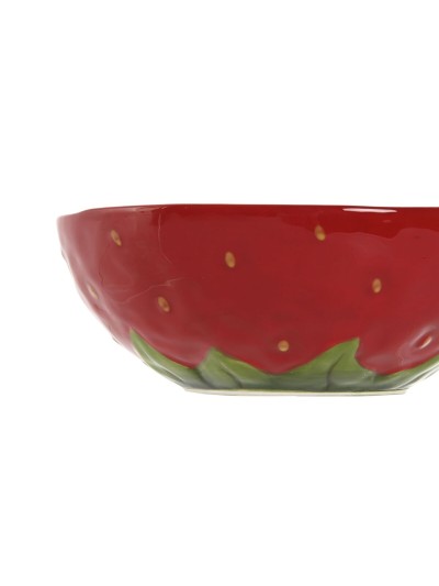 Bowl Home ESPRIT Red Stoneware Modern 19,3 x 19,3 x 7 cm