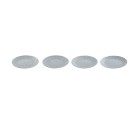Set de Platos Home ESPRIT Azul Gres Mandala Árabe 19,5 x 19,5 x 2 cm