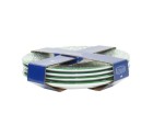 Set de Platos Home ESPRIT Azul Gres Mandala Árabe 19,5 x 19,5 x 2 cm