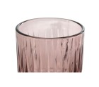 Set de Verres Home ESPRIT Rose Verre 8 x 8 x 14,5 cm (6 Unités)