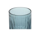 Set of glasses Home ESPRIT Blue Crystal (6 Units)