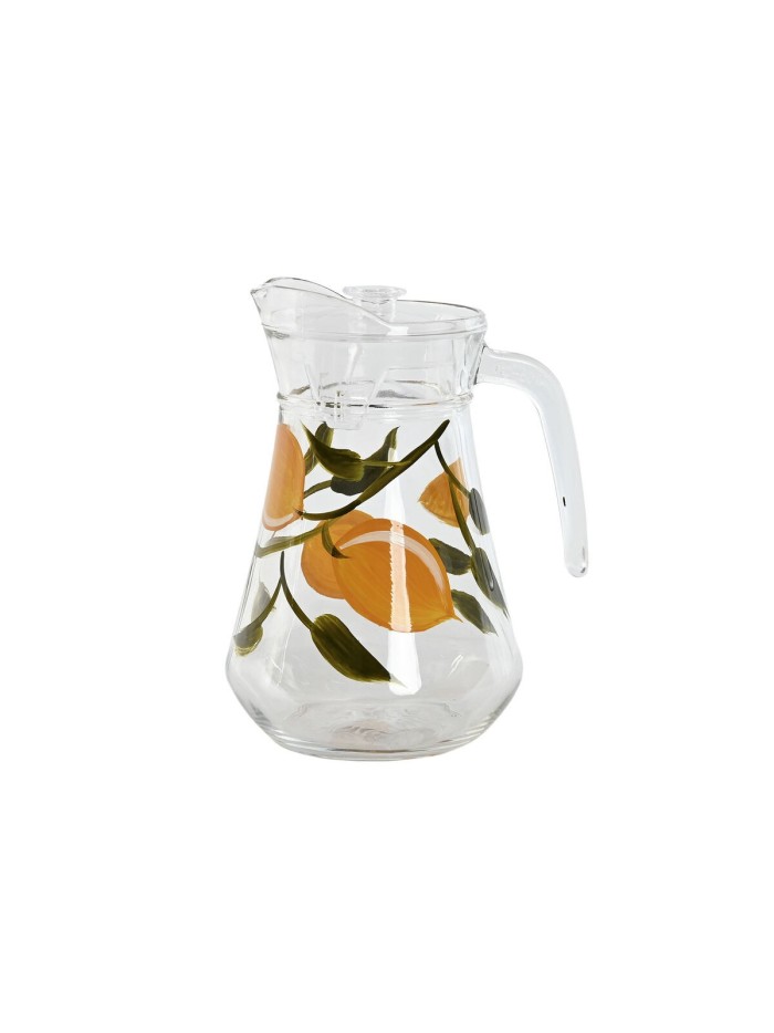 Jarra Home ESPRIT Amarillo Cristal