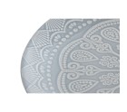 Set de Platos Home ESPRIT Azul Gres Mandala Árabe 27 x 27 x 2,8 cm