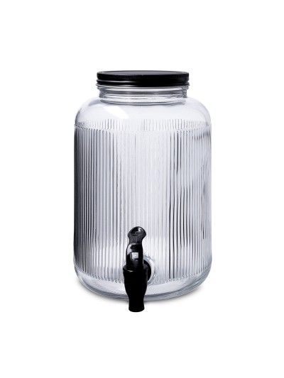 Dispensador de bebidas Quid Maison Transparente Vidrio 4 L (4 Unidades)