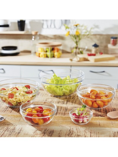 Bol Luminarc Apilable Transparent verre (6 Unités)