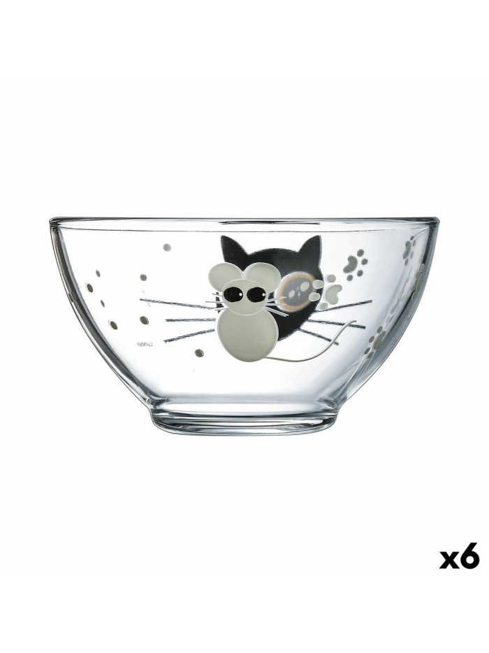 Bol pour Apéritifs Luminarc Mistigri Transparent verre 540 ml (6 Unités)