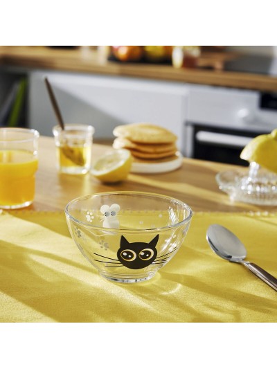 Snack Bowl Luminarc Mistigri Transparent Glass 540 ml (6 Units)