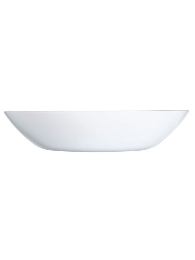 Deep Plate Luminarc Zelie White Glass Ø 20 cm (12 Units)