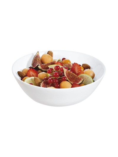 Snack Bowl Luminarc Zelie White Glass (12 Units)