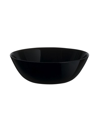 Snack Bowl Luminarc Zelie Negro Black Glass (12 Units)