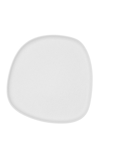 Plato Llano Bidasoa Fosil Blanco Cerámica 26,3 x 25,5 x 2,4 cm (6 Unidades)