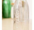 Bottle Quid Viba Transparent Glass 1 L (12 Units)