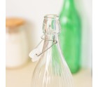 Bottle Quid Viba Transparent Glass 1 L (12 Units)