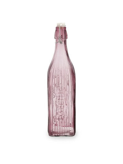 Botella Quid Viba Rosa Vidrio 1 L (12 Unidades)