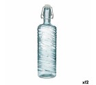 Botella Quid Aire Turquesa Vidrio 1 L (12 Unidades)
