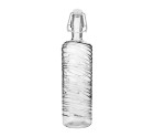 Bottle Quid Aire Transparent Glass 1 L (12 Units)