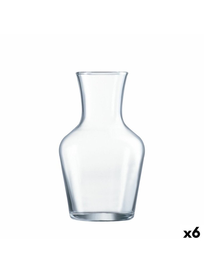 Bottle Luminarc Sans Bouchon Transparent Glass 1 L (6 Units)