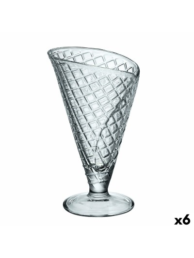 Coupe de glaces et de milkshakes Bormioli Rocco Gelato verre 210 ml (6 Unités)