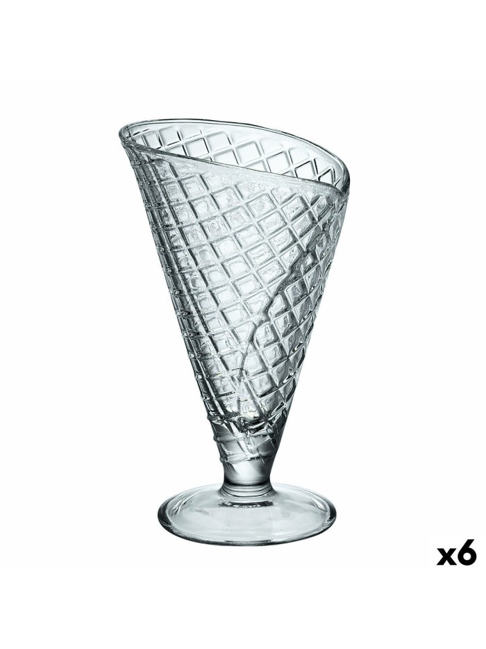 Ice Cream and Milk Shake Glass Bormioli Rocco Gelato Glass 210 ml (6 Units)