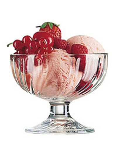 Ice Cream and Milk Shake Glass Luminarc Sorbet Transparent Glass 380 ml (12 Units)
