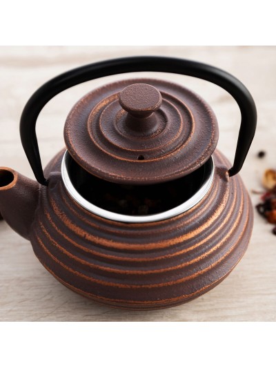 Teapot Quid Serenia Brown Metal Stainless steel 300 ml (12 Units)