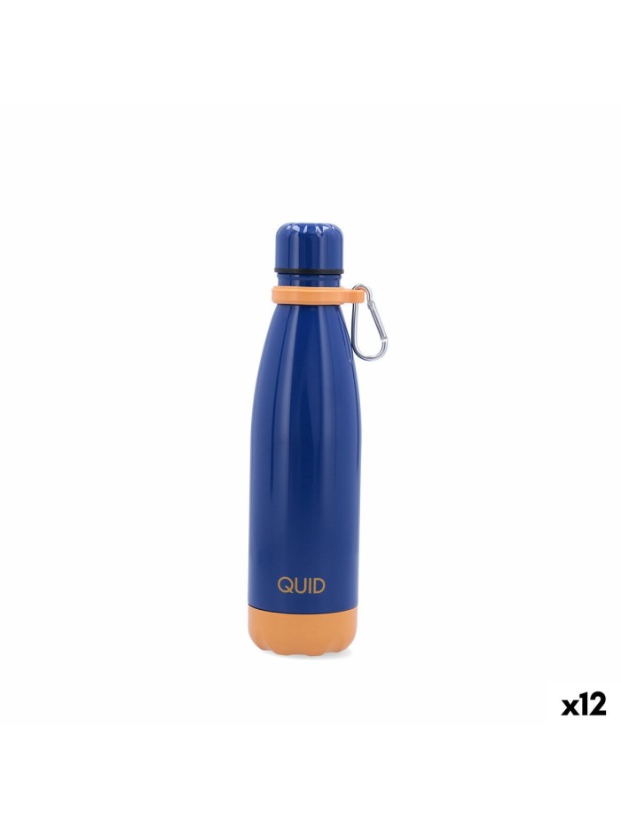 Thermal Bottle Quid Sarao Blue 500 ml (12 Units)