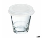Vaso con Tapa Arcoroc So Urban Transparente Vidrio 260 ml (24 Unidades)
