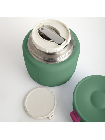 Termo de Viaje Quid Sarao Verde 800 ml (6 Unidades)