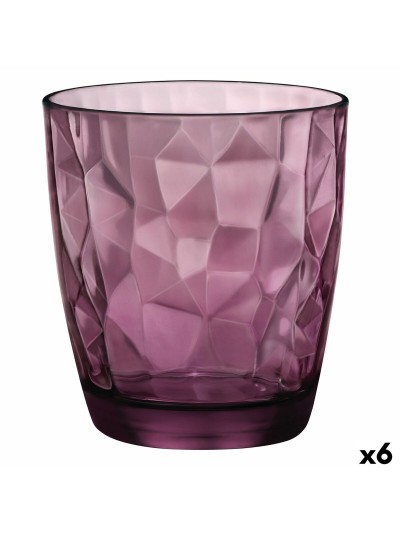 Verre Bormioli Rocco Diamond Pourpre verre 300 ml (6 Unités)