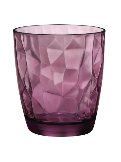 Vaso Bormioli Rocco Diamond Púrpura Vidrio 300 ml (6 Unidades)