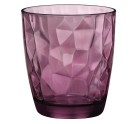 Vaso Bormioli Rocco Diamond Púrpura Vidrio 300 ml (6 Unidades)