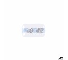 Bandeja Quid Chicago Blanco Cerámica 15 x 9 cm (12 Unidades)