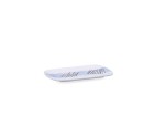 Bandeja Quid Chicago Blanco Cerámica 15 x 9 cm (12 Unidades)
