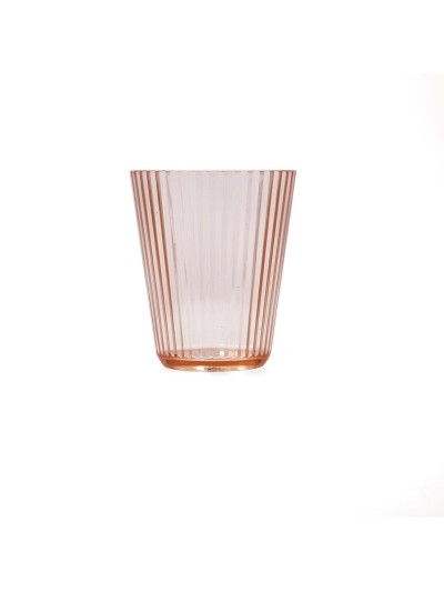 Vaso Quid Sunset Coral Coral Plástico 300 ml (12 Unidades)