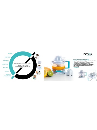 Centrifugeuse électrique Dcook Gallery Blanc 40 W 500 ml 6 Unités